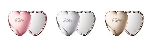 ハート型に胸がときめく！　ReFa、持ち運びに便利な“お直しヘアメイクミラー”新発売