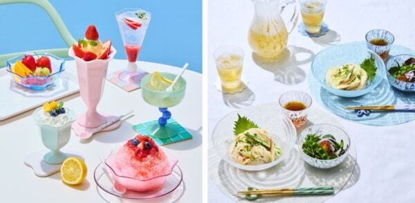 【Francfranc】涼し気なデザインでかわいい！　夏の食卓を爽やかに彩る「サマーテーブルウェア」登場