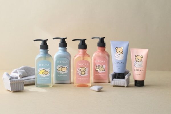 リラックマとクレイビューティーブランド「DROAS」の初コラボが実現！