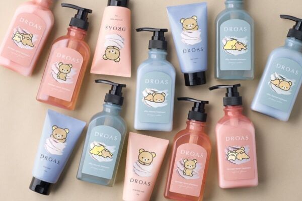リラックマとクレイビューティーブランド「DROAS」の初コラボが実現！