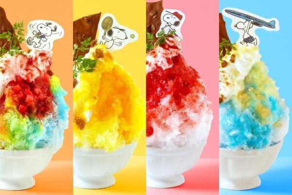 【期間限定】カラフルでかわいい！　PEANUTS Cafe、スヌーピーとスポーツがテーマのかき氷4種が登場