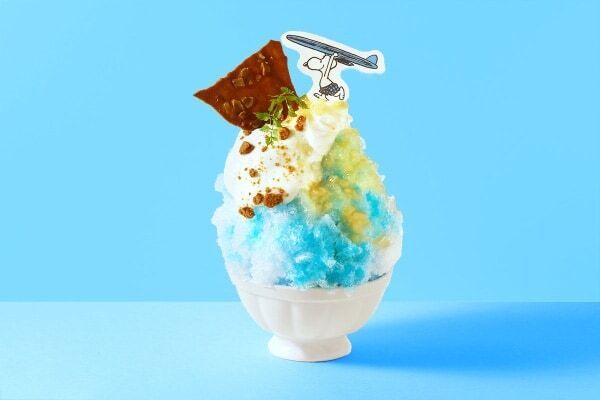【期間限定】カラフルでかわいい！　PEANUTS Cafe、スヌーピーとスポーツがテーマのかき氷4種が登場