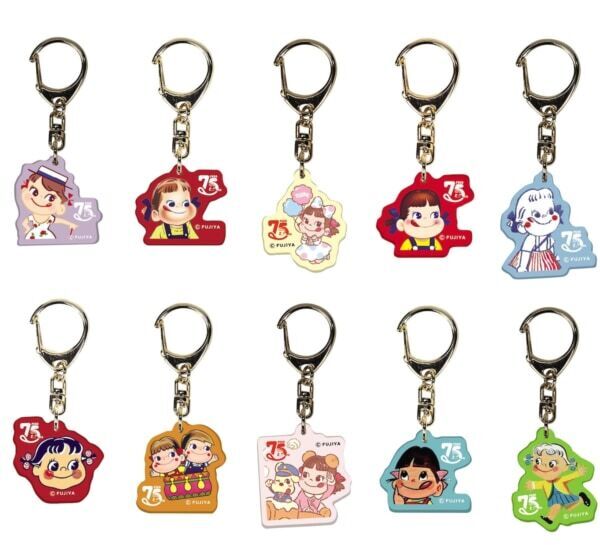 時代別ペコちゃんのイラストに注目！　ペコちゃん75周年記念商品を発売