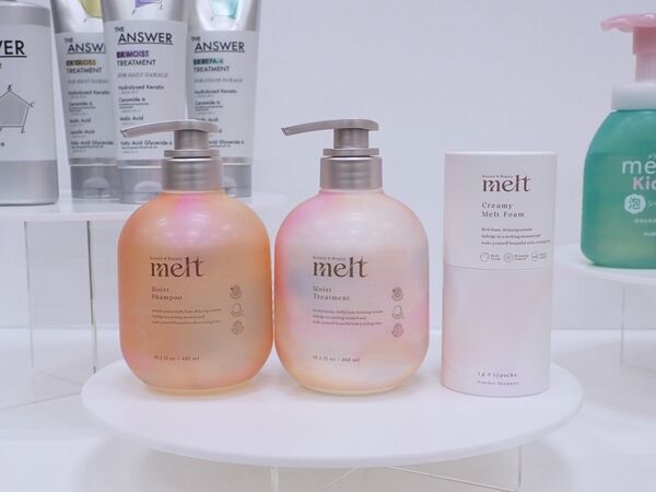 THE ANSWER、meltとヒットアイテムを生み出す花王のヘアケア。イマドキのかわいいブランドに進化したエッセンシャル新ラインの魅力は？