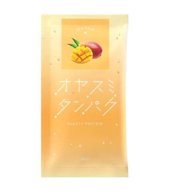 オヤスミ前に栄養補給！　「オヤスミタンパク」に、マンゴー味が限定登場！