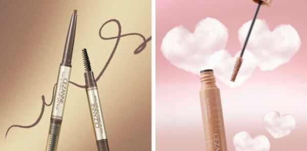 セザンヌ人気のアイブロウペンシル＆極細アイブロウマスカラに新色登場