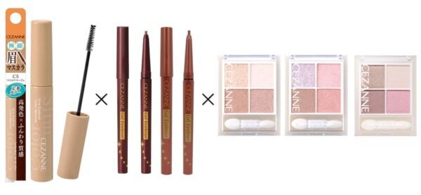 セザンヌ人気のアイブロウペンシル＆極細アイブロウマスカラに新色登場