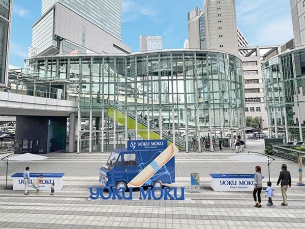 【4日間限定】渋谷で無料配布！　ヨックモック「シガール」×ロッテ「クーリッシュ」 のサンプリングイベントを初開催