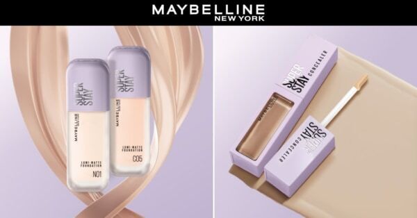 30時間崩れにくい！　メイベリン人気のファンデーションに待望の新色＆ハイカバーなのに素肌感のあるコンシーラーが新登場