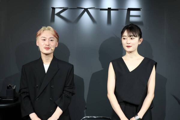 KATEの「陰影メイク」をグローバルに発信！　ヘアメイクアップアーティスト GENSEIがメイク術を披露