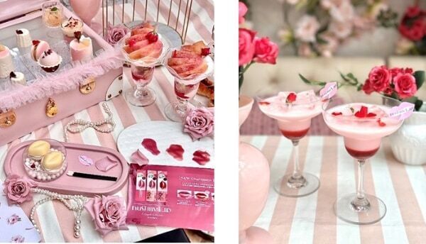 「hug my Lip」の世界観に没入！　『up2me』ブランド初となる限定アフタヌーンティーを開催