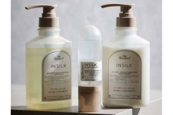 しなやかでサラサラな髪へ。スキニフィケーション発想のヘアケアブランド『myBoostars』に「インシルク」シリーズが新登場