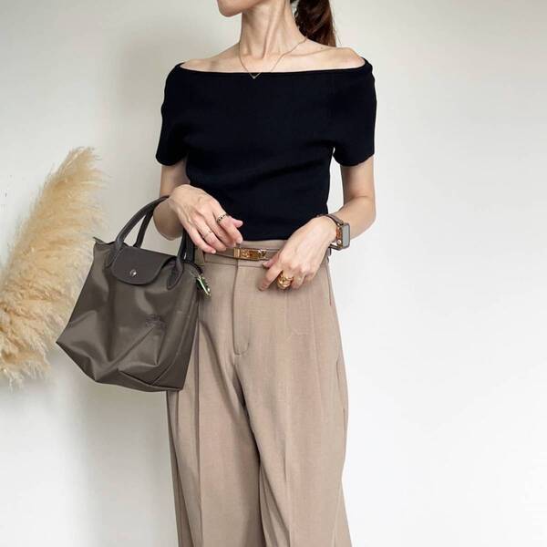 まさに“賢い大人女子の味方”。GUのリブニットが夏から秋にかけて大活躍の予感！