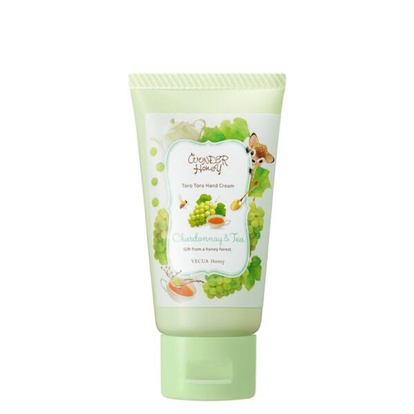 蜂蜜コスメ「VECUA Honey」のうるおいハンドクリームに限定の「シャルドネ＆ティー」と「ピーチ＆ミルク」の香りが登場