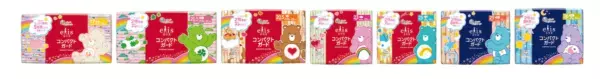 平成女児のアラサー女性、必見！　「ケアベア」が日本初、生理用ナプキンとコラボ！　「エリス コンパクトガード×ケアベア™ コラボデザイン」新発売