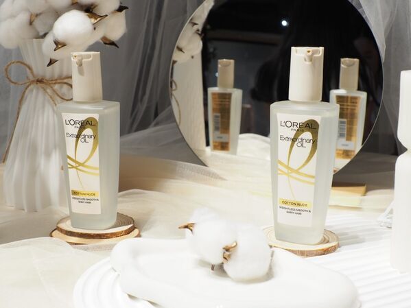 ロレアル パリのヘアオイルに“清潔感のあるコットンの香り”が新登場！　ふんわりピュアに香る髪へ