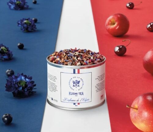 まるでフランスに来たみたい……！　KUSMI TEA×⽇⽐⾕パレス、フレンチアフタヌーンティー with KUSMI TEA『エリゼ宮シリーズ』開催