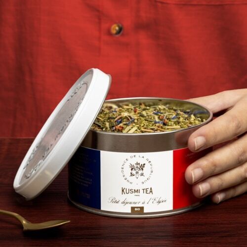 まるでフランスに来たみたい……！　KUSMI TEA×⽇⽐⾕パレス、フレンチアフタヌーンティー with KUSMI TEA『エリゼ宮シリーズ』開催