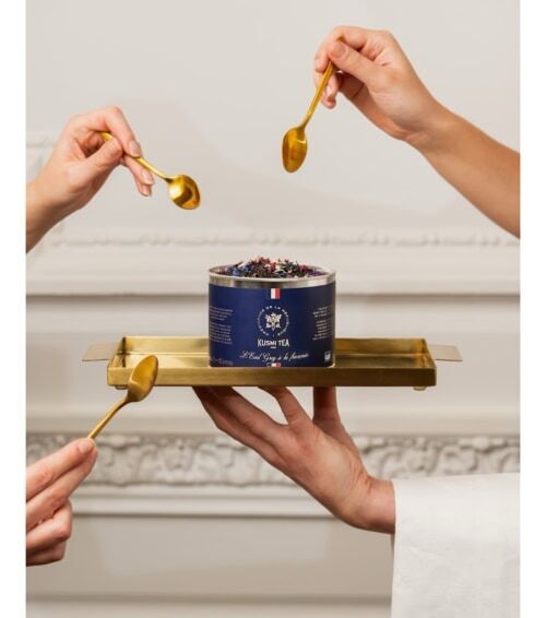 まるでフランスに来たみたい……！　KUSMI TEA×⽇⽐⾕パレス、フレンチアフタヌーンティー with KUSMI TEA『エリゼ宮シリーズ』開催