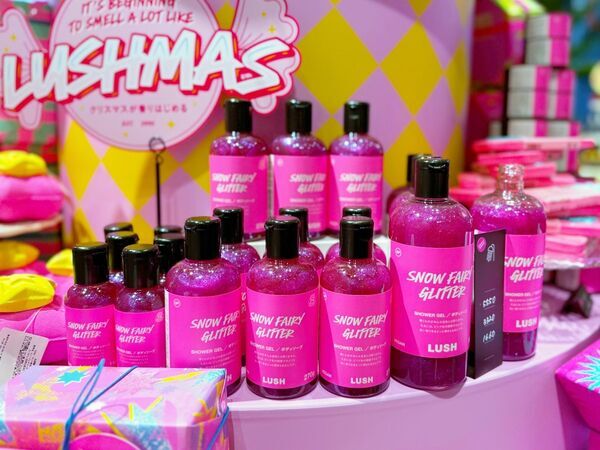 LUSHのクリスマスコレクションがお披露目！　大人気の「スノーフェアリー」シリーズなど全78アイテムをチェックしてきた