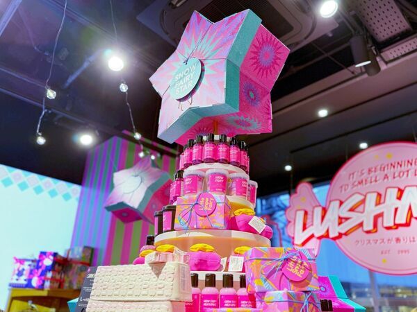 LUSHのクリスマスコレクションがお披露目！　大人気の「スノーフェアリー」シリーズなど全78アイテムをチェックしてきた