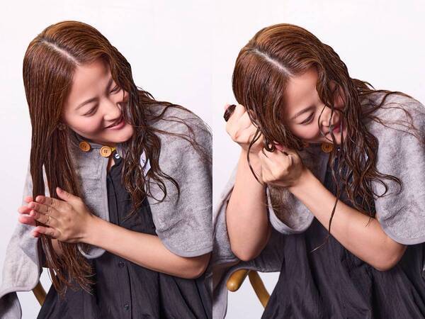 扱いづらいくせ毛をすてきな個性に変える！　カーリーガールリンさんと学ぶ、コテなしで作る「くせ毛カールヘア」スタイリング法