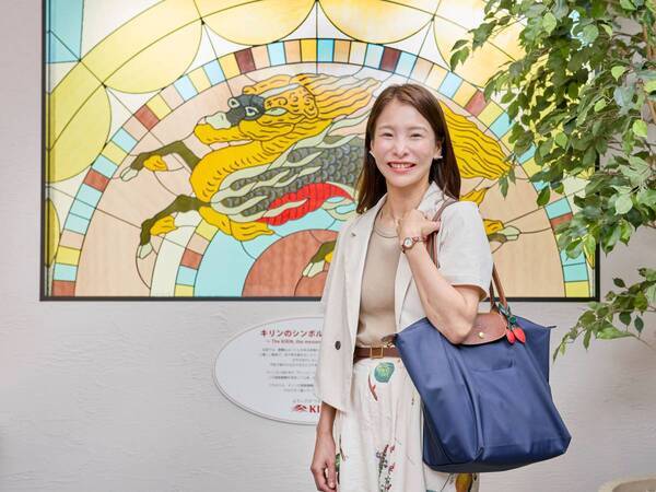 【バッグの中身】産育休明けに管理職に昇進したキリン『晴れ風』ビールマーケターの通勤バッグをチェック