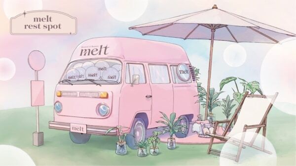 花王「melt」、都市や生活の中心に休息体験を届けるプロジェクトを本格始動！