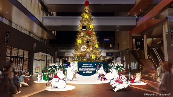 80周年を迎えるムーミンと初コラボ！　「二子玉川ライズのクリスマス」開催