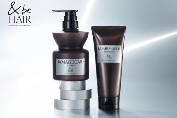＆be HAIRからダメージヘアをしなやかな髪に導くシャンプー＆トリートメントが発売