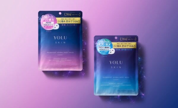 【YOLU SKIN】日中ダメージをマルチに集中ケア！　“熟睡ツヤ肌マスク”発売