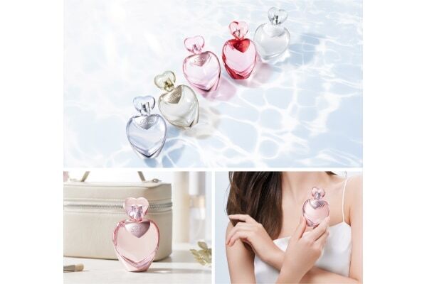 リファハートブラシの5つのカラーをコンセプトにしたフレグランスが発売