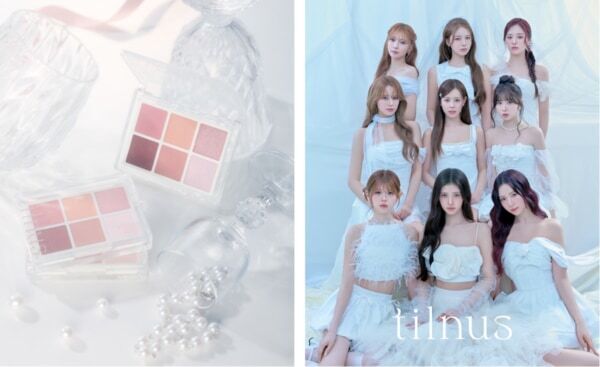 「tilnus」からまばたきするたびパールきらめく6色アイ＆ハイライトパレットが新発売！