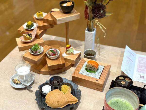 職人技で魅せる“和のアフタヌーンティー”。ファンケル銀座で過ごす贅沢な秋時間