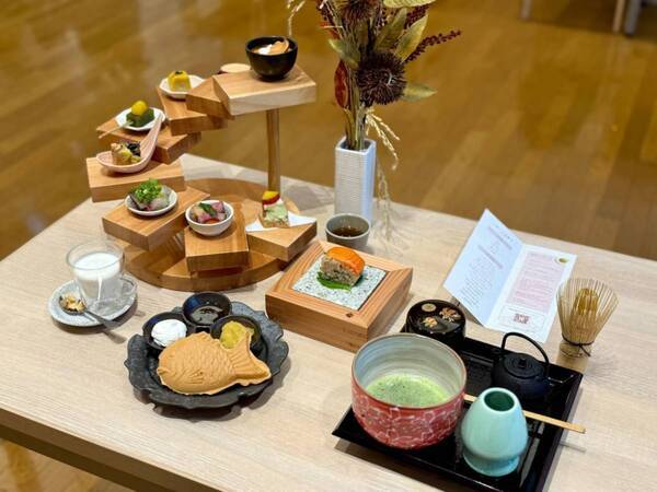 職人技で魅せる“和のアフタヌーンティー”。ファンケル銀座で過ごす贅沢な秋時間