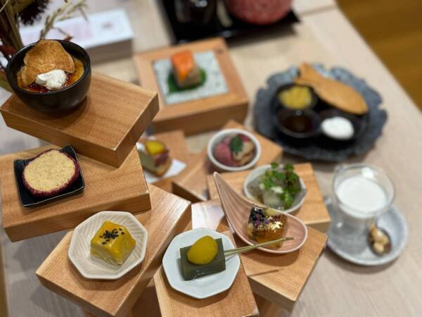 職人技で魅せる“和のアフタヌーンティー”。ファンケル銀座で過ごす贅沢な秋時間