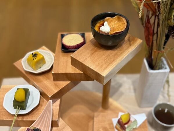 職人技で魅せる“和のアフタヌーンティー”。ファンケル銀座で過ごす贅沢な秋時間