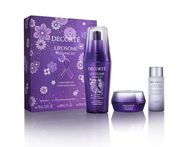 【コスメデコルテ】女性が安心して暮らせる、暴力のない社会の啓発と実現に貢献する「コスメデコルテ　パープルリボンプロジェクト」を実施