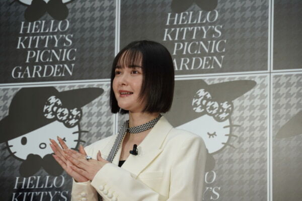 BEOMGYU＆玉城ティナがハローキティに大興奮！　サンリオ、六本木ヒルズでHELLO KITTY’S PICNIC GARDEN開催中