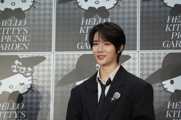 BEOMGYU＆玉城ティナがハローキティに大興奮！　サンリオ、六本木ヒルズでHELLO KITTY’S PICNIC GARDEN開催中