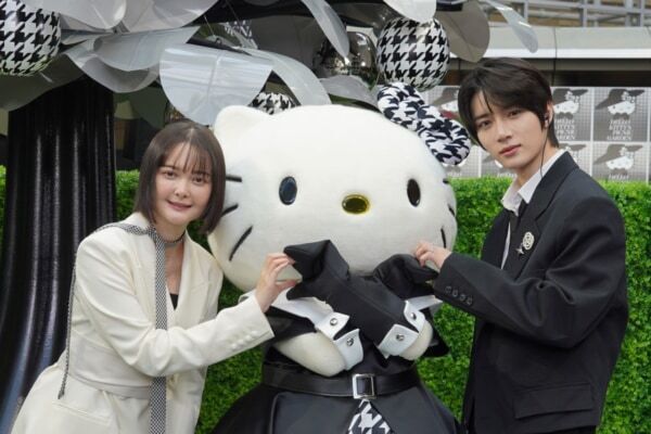 BEOMGYU＆玉城ティナがハローキティに大興奮！　サンリオ、六本木ヒルズでHELLO KITTY’S PICNIC GARDEN開催中