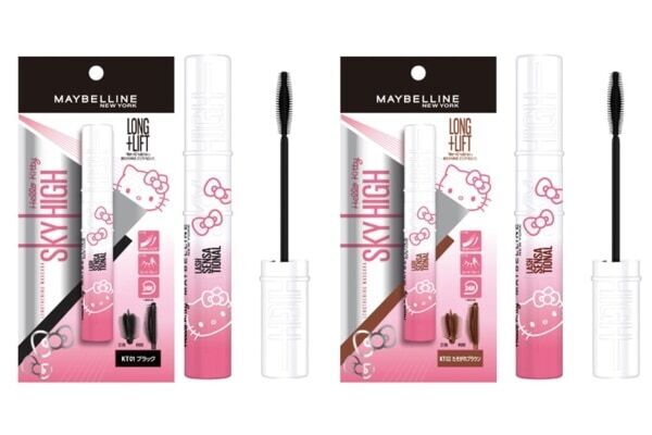 メイベリン ニューヨークの4商品がハローキティとのコラボパッケージになって登場