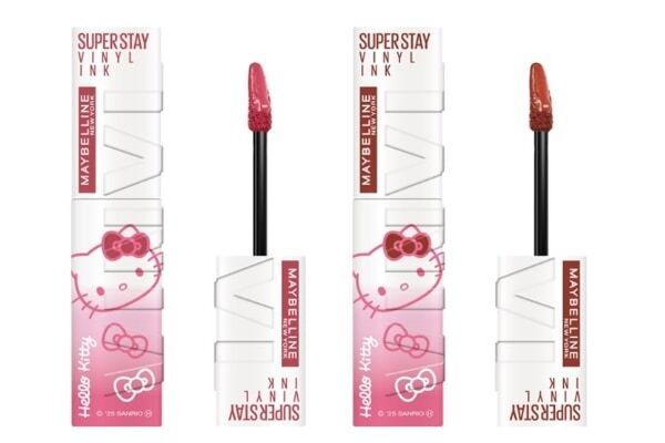 メイベリン ニューヨークの4商品がハローキティとのコラボパッケージになって登場
