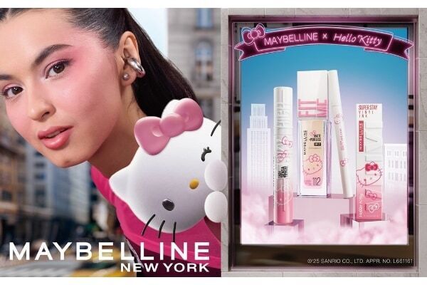 メイベリン ニューヨークの4商品がハローキティとのコラボパッケージになって登場