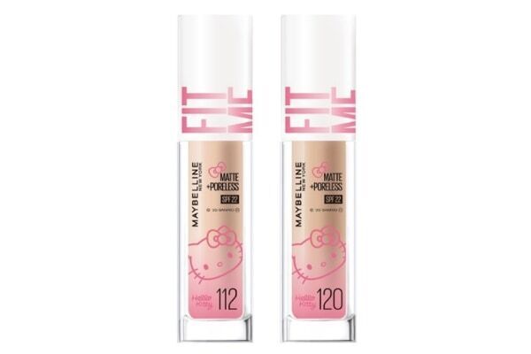 メイベリン ニューヨークの4商品がハローキティとのコラボパッケージになって登場