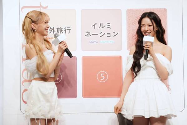 NiziUが2026年にかなえたい事とは？　日韓共同開発コスメ「tilnus」新作アイ＆ハイライトパレットの魅力を語る