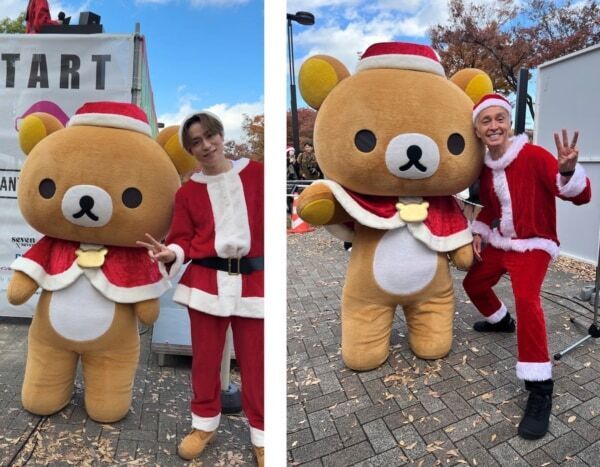 チャリティーイベント「サンタパレード東京」にスペシャルアンバサダーとしてサンタ姿のリラックマが登場！