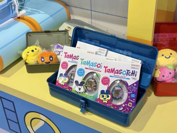 たまごっちの詰め放題にキュンが止まらない……！　原宿にワクワクが詰まった『たまごっち ふぁくとり～』がオープン