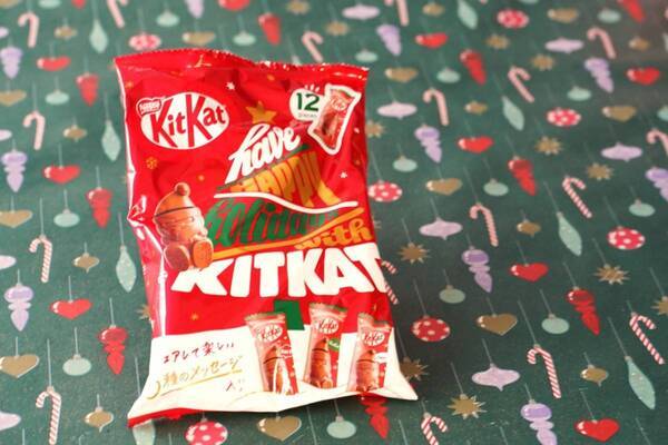 今年はキットカットで簡単クリスマス♡　ネスレ日本から期間限定でサンタ型キットカット登場