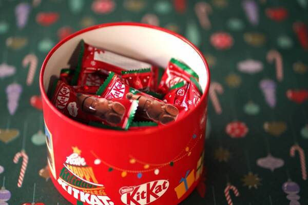 今年はキットカットで簡単クリスマス♡　ネスレ日本から期間限定でサンタ型キットカット登場